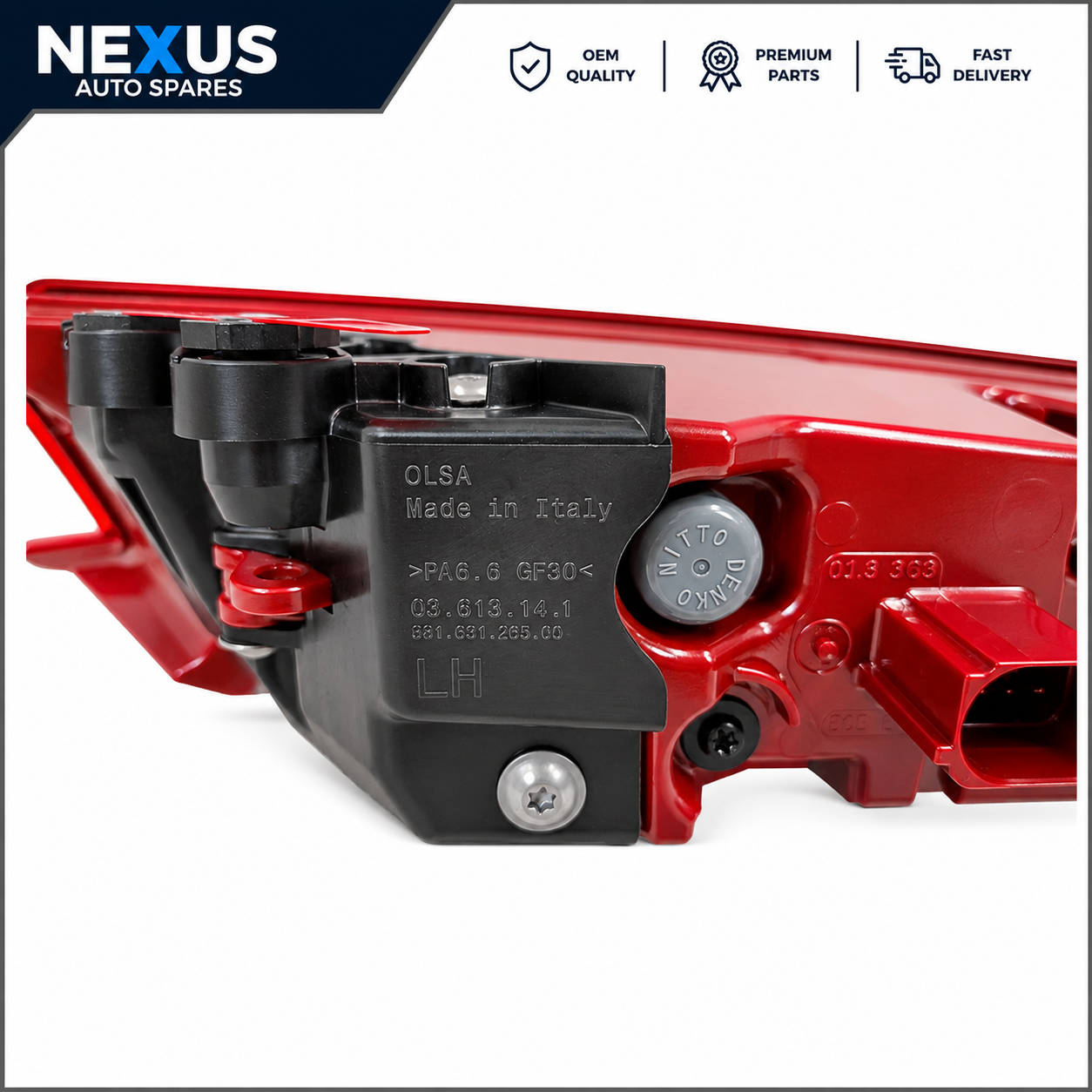 Exclusive Left Rear Tail Light for Porsche 991 - OEM 99163197302 - 99163197303