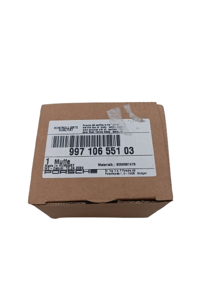 Porsche Boxster Cayman Connector Sleeve (coolant) OEM 99710655103