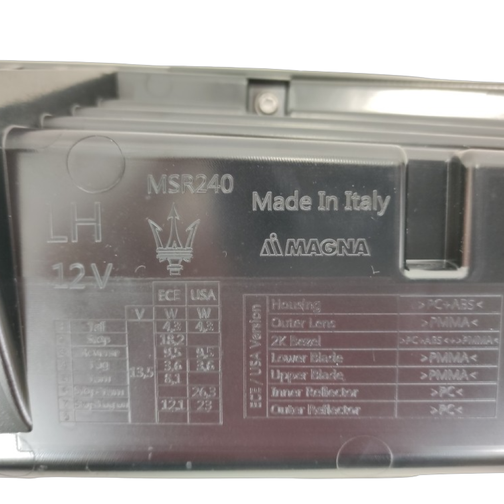 Maserati Grecale M240 Left Rear Tail Light OEM 670214852