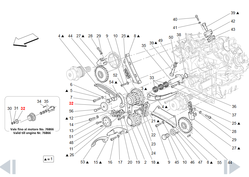 Maserati GranTurismo GranCabrio Shoulder OEM 194262