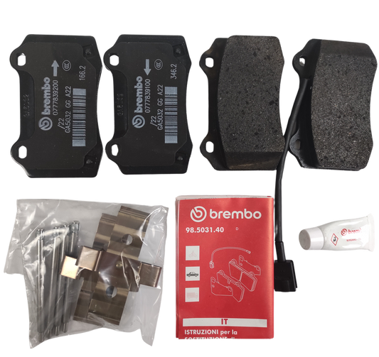 Maserati Ghibli Rear Brake Pads Kit M156-57 OEM 673012039