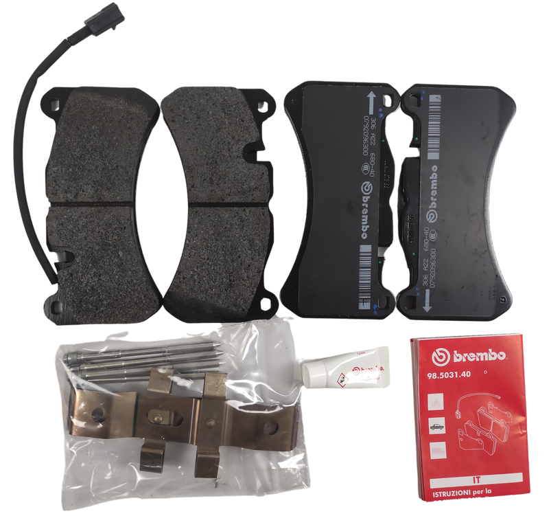 Maserati Quattroporte Front Brake Pads Kit M156 V6 OEM 673012041