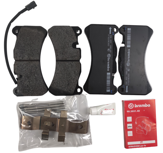 Maserati Quattroporte Front Brake Pads Kit M156 V6 OEM 673012041