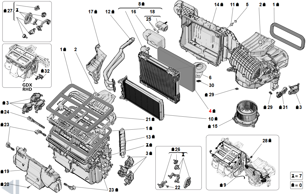 Maserati Grecale Pollen Filter OEM 673013332