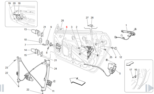 Maserati Tie Rod OEM 80174300