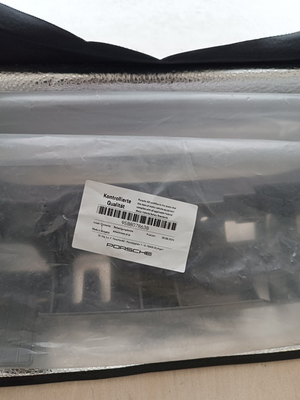 Porsche Macan Securing Strip (rear bumper) OEM 95B807863B