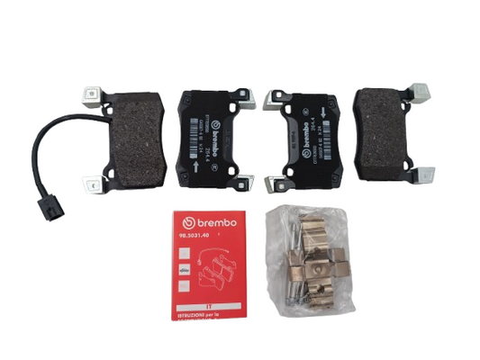 Maserati Ghibli Rear Brake Pads Kit M15x 44b OEM 673012381