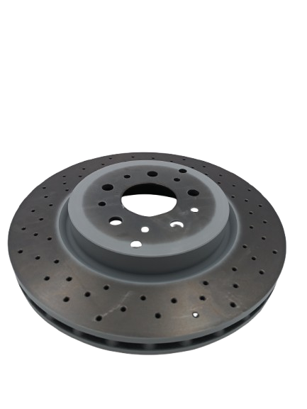Maserati GranTurismo GranCabrio Drilled Brake Disc D.330 Sp OEM 228411