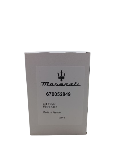 Maserati Grecale MC20 Oil Filter Cartridge OEM 670052849