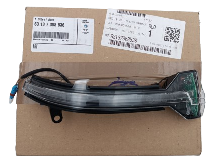 BMW 5 Series F07 GT LCI/F10 Supplementary Indicator OEM 63137308536
