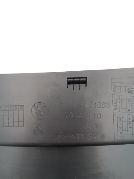 BMW X5 G05/G05 LCI Deflector Cover OEM 51717434883